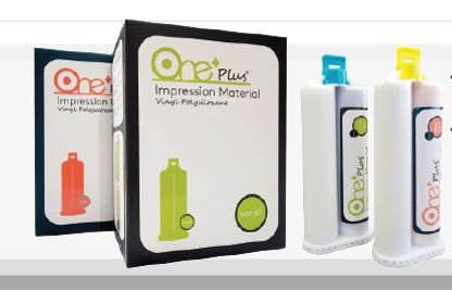 Hexa ONE VPS Impression Material, Bulk Pack, 100 X 50ml Cartridges, Heavy Body, Regular Set (JV-009)