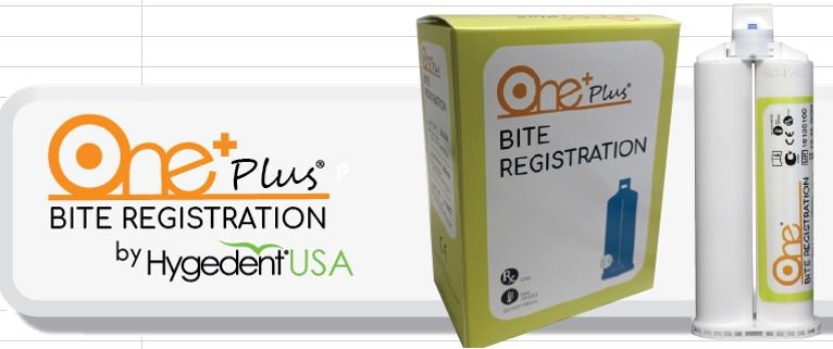 Hexa ONE Bite Registration Material  50ml, 4 Cartridges, Fast Set