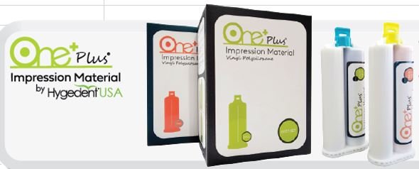 Hexa ONE VPS Impression Material  50ml, Light Body, Fast Set, 4 Cartridges