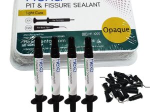  Hexa Pit & Fissure (OPAQUE PINK) Sealant Light Cure, HF-1000 - Comparable to clinpro sealant