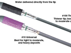Hu-Friedy Swivel Direct Flow #100 thin 30kHz black handle