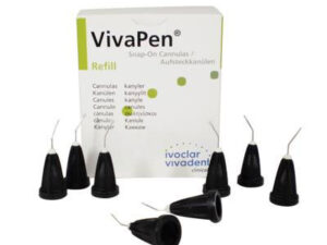 VivaPen snap-on brush cannulas 100/pkg