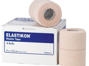 Johnson & Johnson - Elastikon Elastic Tape 3in x 2.5 yds (Pack of 4) 