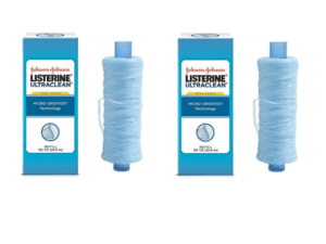 LISTERINE® Ultraclean Mint Shred-Resistant Dental Floss Refill- 44032 (No dispenser) Pack of 2