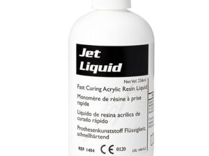 Jet Liquid 8 oz. Bottle Liquid (236 mL). For use with Jet Denture Repair
