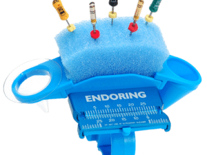 Jordco EndoRing II Hand-held Endodontic Instrument - WITH METAL RULER - Blue