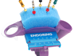 Jordco EndoRing II Hand-held Endodontic Instrument - WITH METAL RULER - Violet