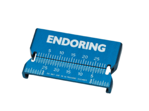 Jordco EndoRing Metal Ruler with Rubber stop lock