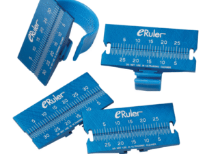 Jordco e-Ruler® Endodontic File Measuring Ruler with Rubber stop lock