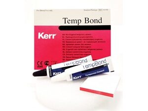 Kerr Temp-Bond Tubes - Zinc Oxide Eugenol Temporary Cement