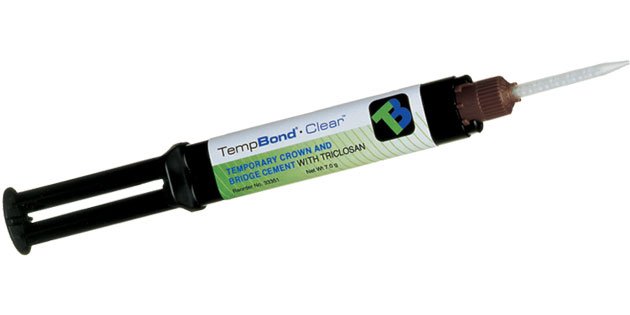 Kerr Temp-Bond Clear automix refill, 1 x 5ml syringe, 10 tips