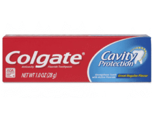 Colgate® Cavity Protection Toothpaste, Regular Flavor (1 oz. Tube)