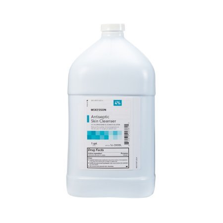 McKesson Antiseptic Skin Cleanser, 1 gal. Jug 4% Strength CHG (Chlorhexidine Gluconate) / Isopropyl Alcohol