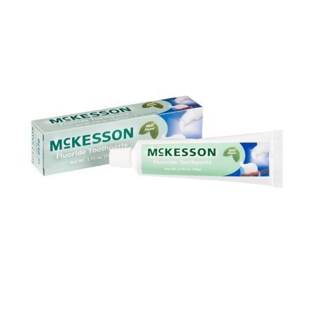 McKesson Toothpaste Mint Flavor 2.75 oz. Tube PK of 12