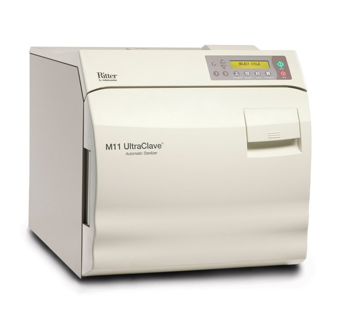 M11 UltraClave® Automatic Sterilizer Steam 11 X 18 Inch Chamber Automatic Door