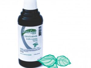 MEDICOM DENTI-CARE DENTI-RISE 0.12% CHLORHEXIDINE GLUCONATE ORAL RINSE - Sodium Fluoride Varnish, Mint, 16 oz Bottle