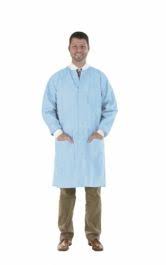 Medicom High Performance Lab Coat, lab jacket, Soft Blue Small, 12/bg