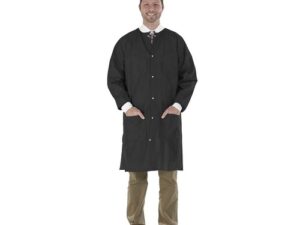 Medicom High Performance Lab Coat, lab jacket, Jet Black, Medium, 12/bg