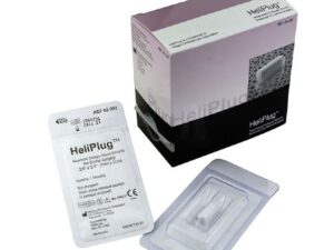 MILTEX COLLAGEN WOUND DRESSING - HeliPLUG Collagen Wound Dressing , 3/8" x 3/4" (1cm x 2cm) , Sterile , 10/pk