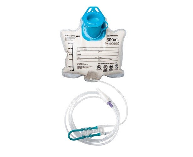 MOOG ENTERALITE INFINITY ENTERAL PUMP DELIVERY SYSTEM - EnteraLite Infinity Enteral Pump Delivery Set , 500mL
