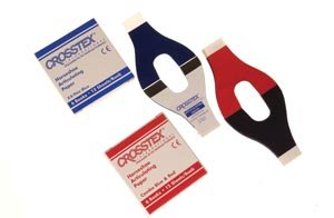 Crosstex Articulating Paper- Horseshoe, Red/Blue, 12 sheets/bk