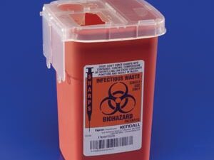 Covidien/Kendall Phlebotomy Sharps Containers- 1 QT