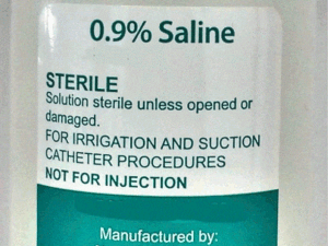 Nurse Assist 100ml Sterile 0.9% Saline Bottle