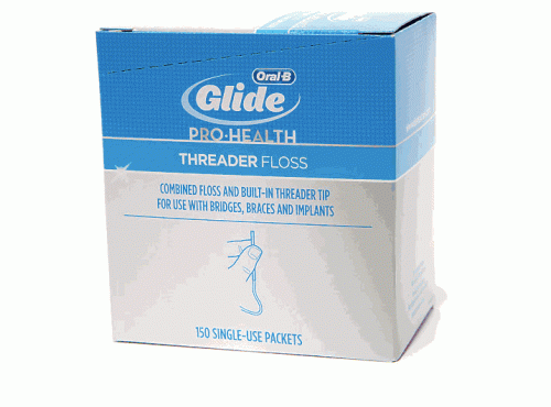 Oral-B Glide pro-health threader floss-pack of 150