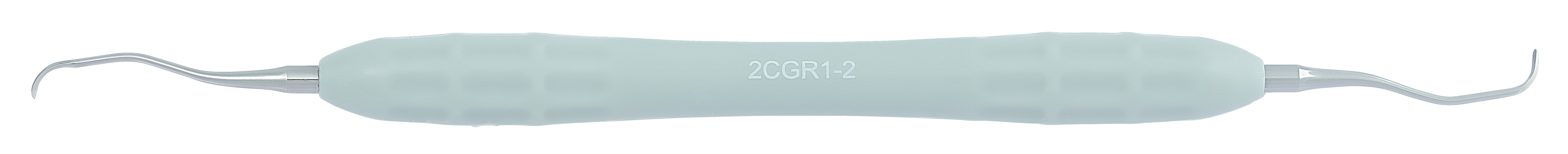 Dental Curette, Gracey, Standard, Autoclavable Silicone Handle, 2CGR1-2