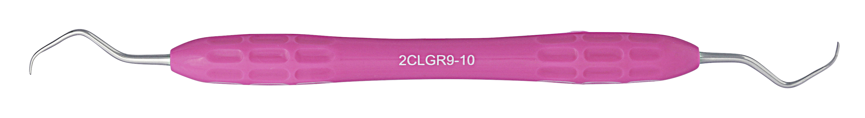 Dental Curette, Gracey, Autoclavable Silicone Handle, 2CLGR9-10