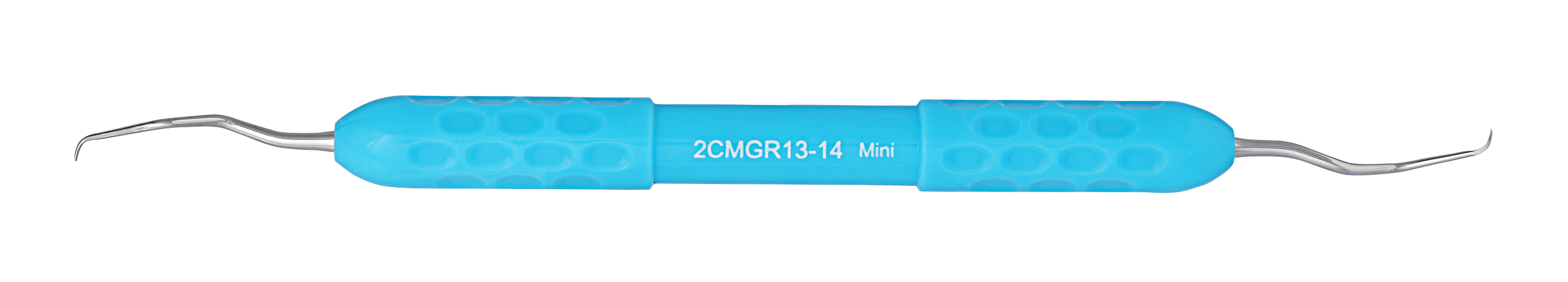 Dental Curette, Mini Gracey, Autoclavable Silicone Handle, 2CMGR13-14