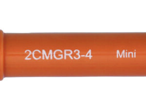 Dental Curette, Mini Gracey, Autoclavable Silicone Handle, 2CMGR3-4