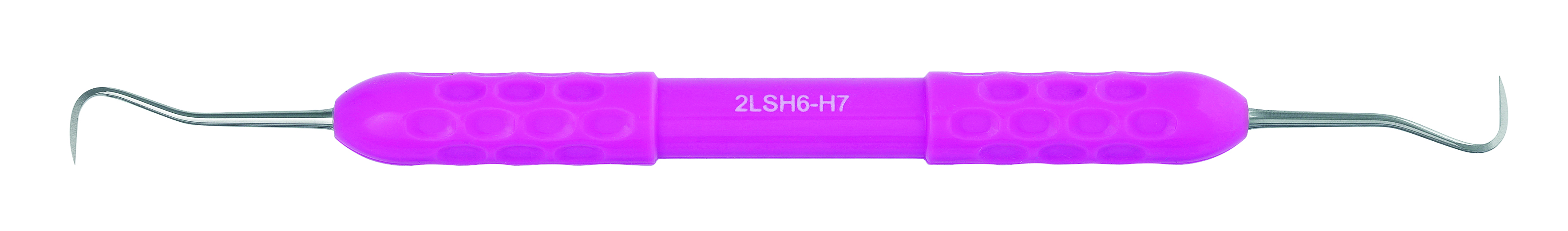 Dental Sickle Scaler, Autoclavable Silicone Handle, Anterior , 2LSH6-H7