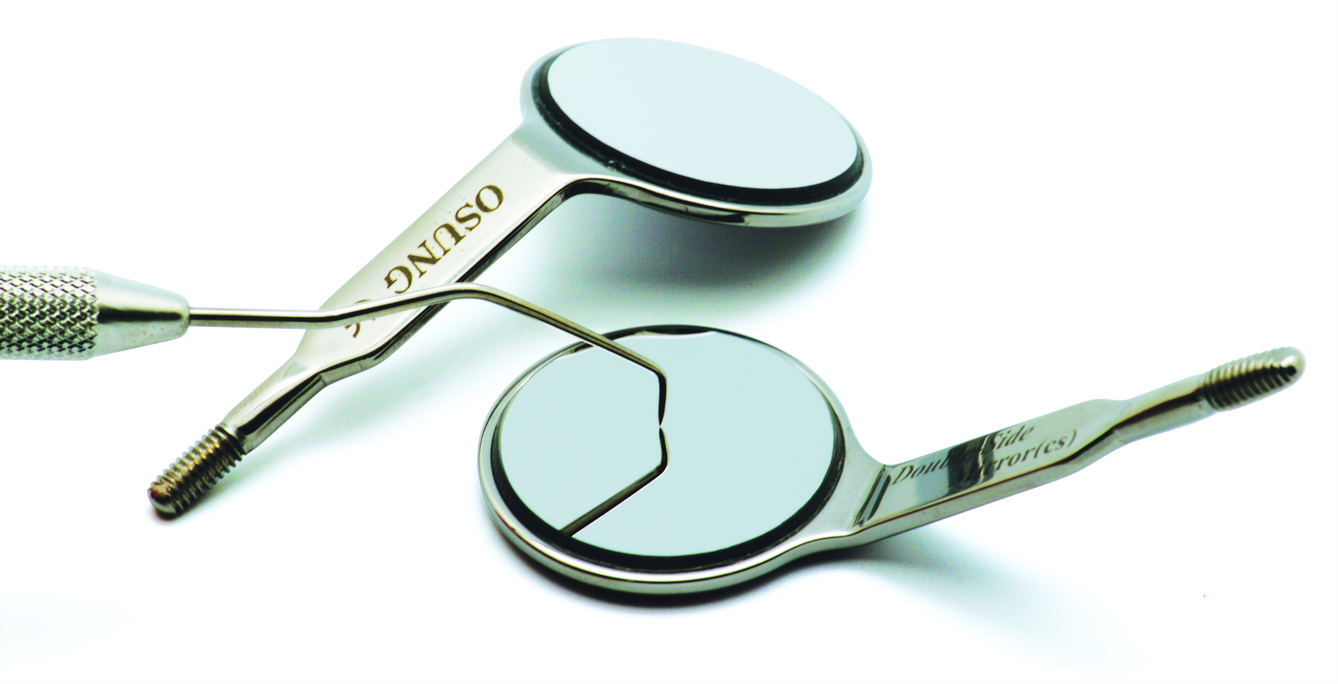 Double Sided Dental Mirror #4, 5 pcs, DMDSS4