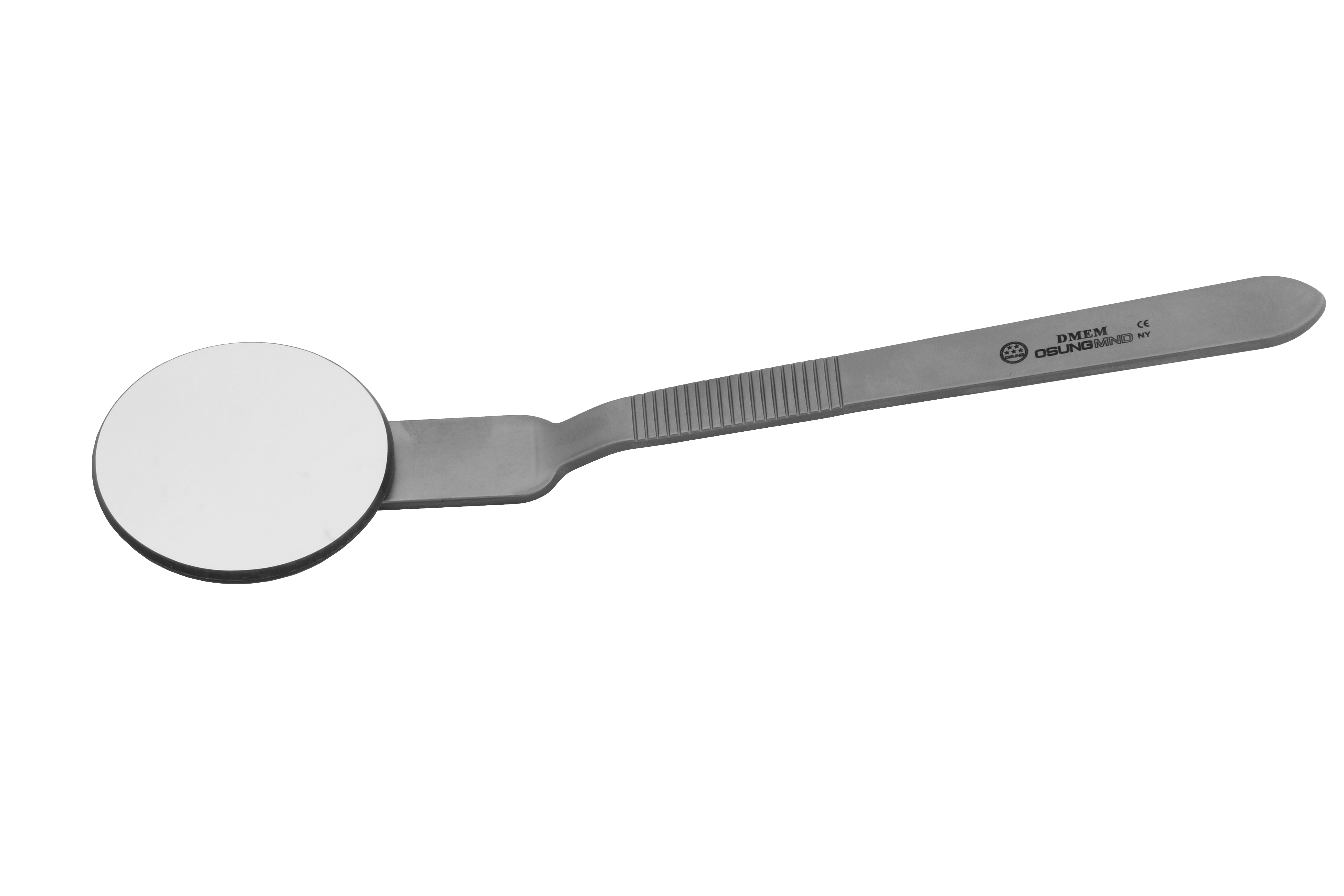 Front Surface Large Round Mouth Mirror, 43 mm Dia, DMEM