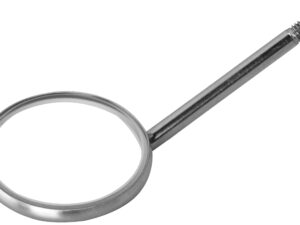Dental Mouth Mirror #3, Simple Stem, 12 pcs, DMSS3