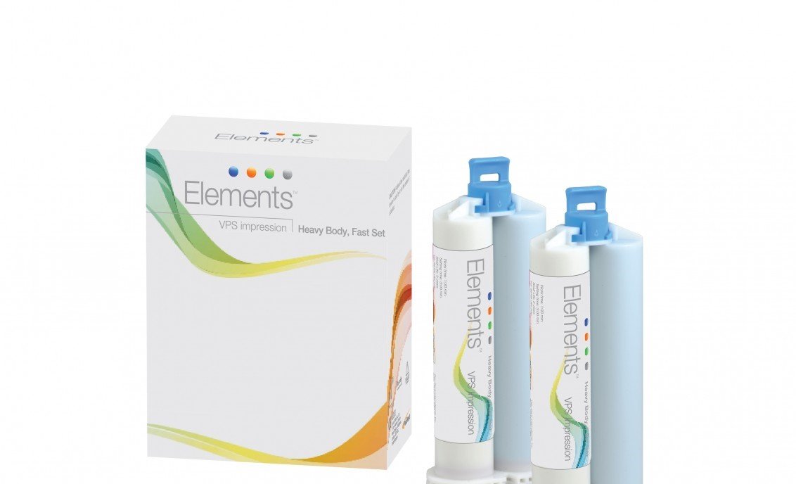 Pac-Dent Elements™ VPS Impression PD-135-4FS, Light body, 4 X 50ml cartridges Fast Set