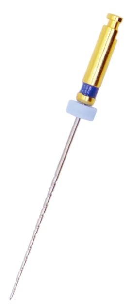 Pacdent PacEndo GPR Stainless Steel Gutta Percha Removers, 02 Taper, Tip Size 25, 21mm Length , 6/Pack 