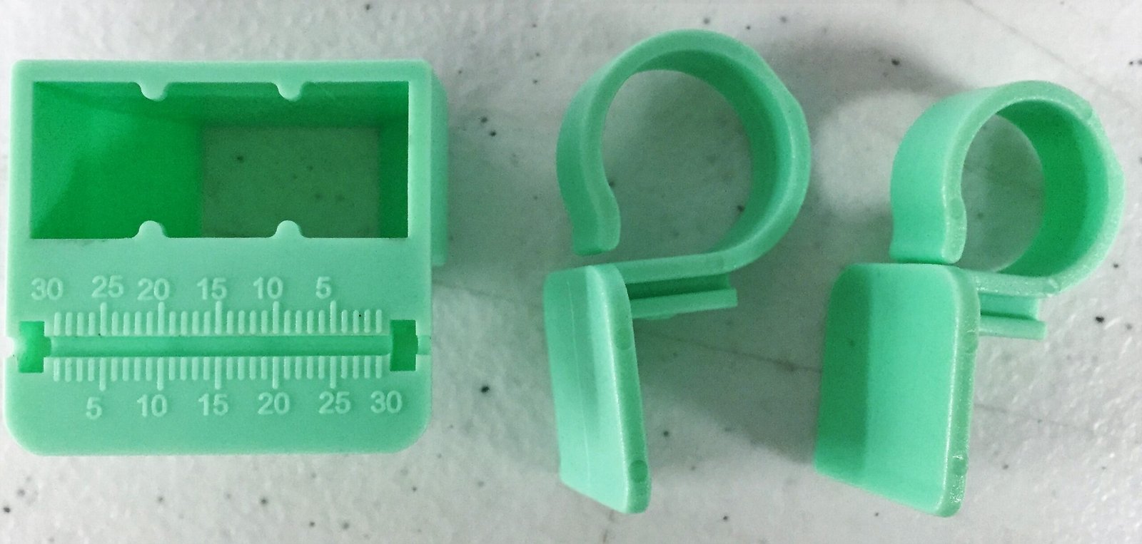 PacDent Autoclavable Endo Aid Kit & Refills- Endo aid kit: Endo organizer, 25 Purple & 25 teal foam refills