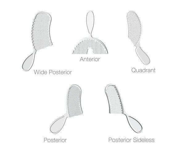 PacDent iMesh™ Impression Tray - 421 Intro Pack Assorted sizes , 40 per box