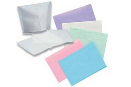 PacDent - Headrest Cover 10x10 with Poly backing, white, 500/pk