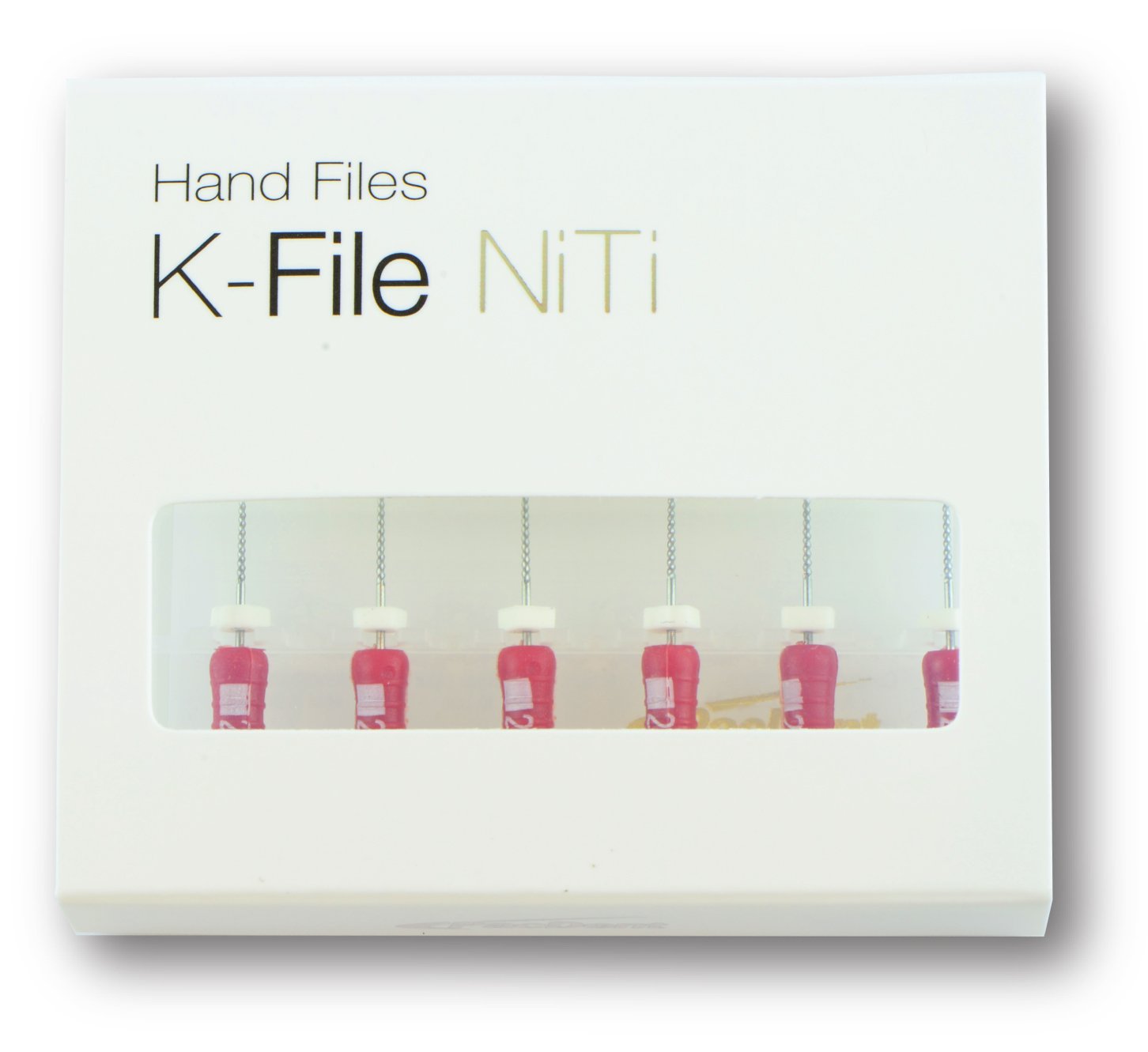 Pacdent NiTi K Files (Hand), Assorted Size # 15-40, Length 21 mm