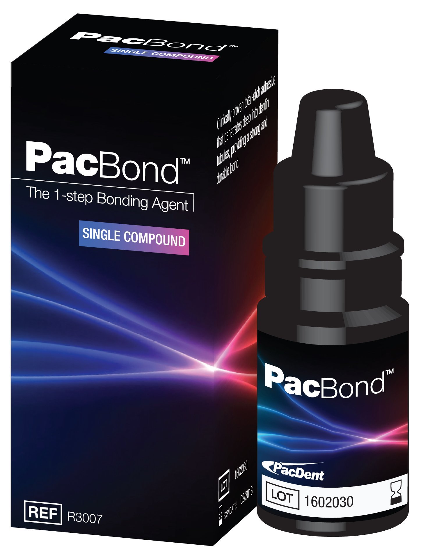 PacBond™ 1-Step Bonding System for Fast Setting and Light Cure, 1 - 7mL Bottle