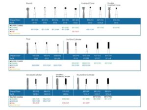 Pacdent Diamond Burs, 25/pk