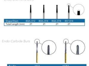 PacDent - Endo Burs 151Z 3. pcs/pk