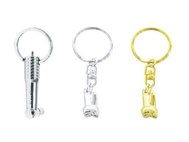 PacDent Key Chains - PDPA Prophy angle key chain (color: silver)