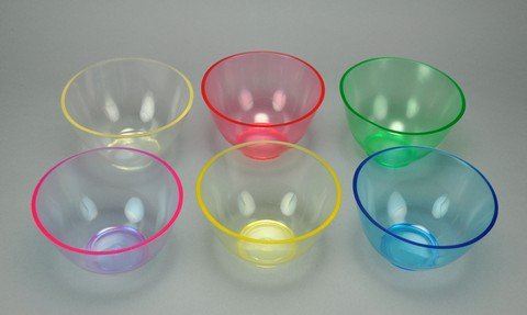 Candeez Flexible Mixing Bowls Medium- Red