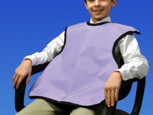 Palmero Healthcare Cling Shield Petite/Child Patient Apron - Grey 