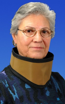 Cling Shield Neck /Thyroid Collar (Approx. 22 5/8" x 4 1/4") - Black