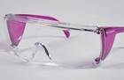 ProVision® End-Fog Purple frame/clear lens